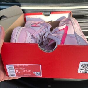 Nike Dunk Low GS Light Pink Sneakers